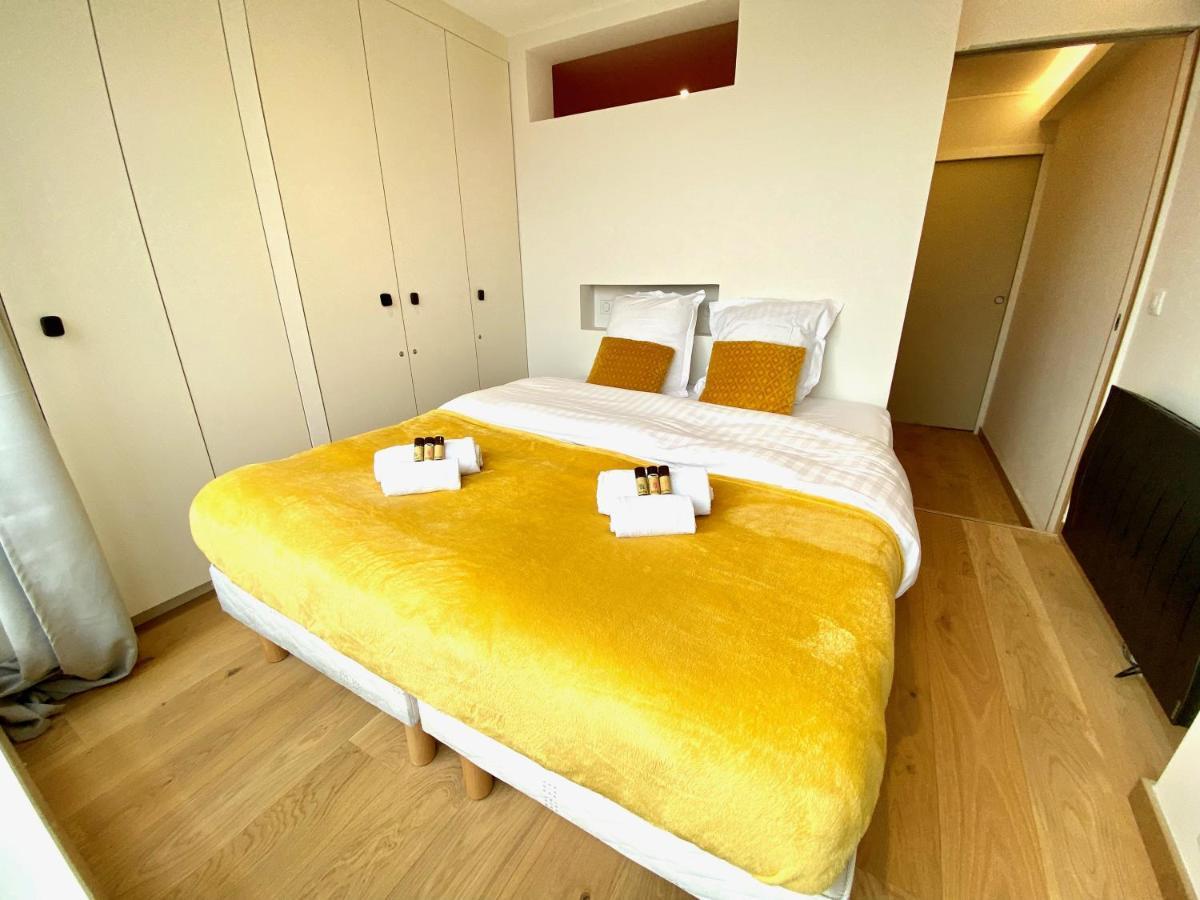 Acamar, Appartement En Front De Mer Avec Parking Privee Courseulles-sur-Mer Kültér fotó